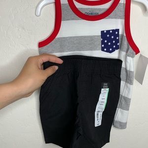 18 months shorts and top for boys